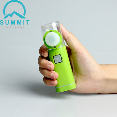 Nebulizers сетки домашней пользы портативные, зеленый ультразвуковой ингалятор астмы Nebulizer