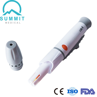 Регулируемая ручка ланцета крови для безболезненное проверяя 102mm