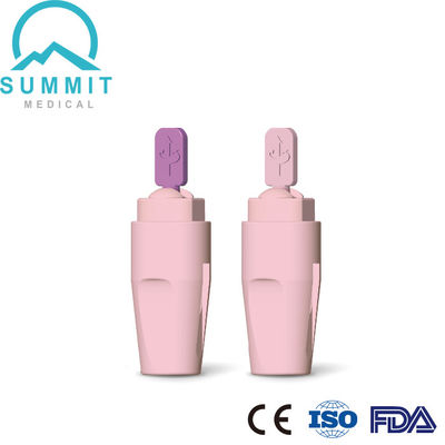 Клиническая безопасность Ланцет крови с автовытягиваемой иглой 28G/1.8mm 30G/1.5mm