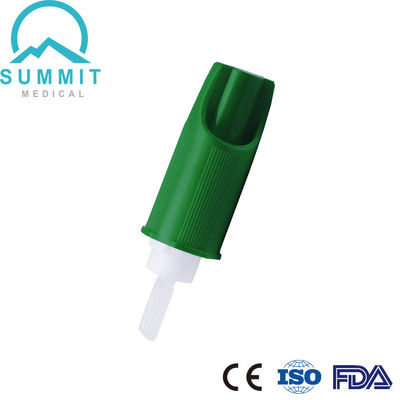 Зеленые ланцеты безопасности взреза пятки 21G 1.8mm для педиатрического анализа крови