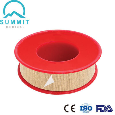 Катышка хирургической ленты Tan микропоры хлопко-бумажной ткани 50mm пластиковая