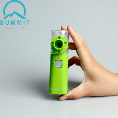 Nebulizers сетки домашней пользы портативные, зеленый ультразвуковой ингалятор астмы Nebulizer