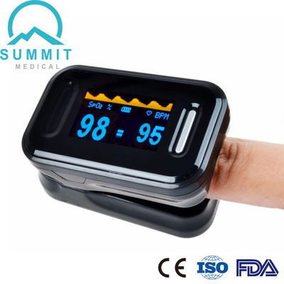 Монитор сатурации кислорода оксиметра ИМПа ульс кончика пальца OLED Oximetry портативный