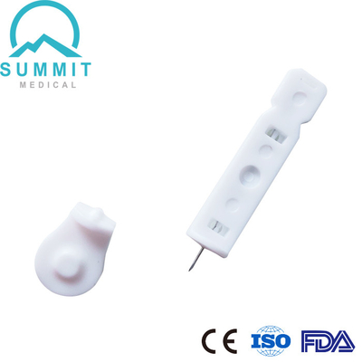 Плоский ланцет крови 30G извива для пользы с прибором ланцета Roche Softclix