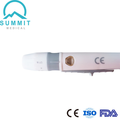 Ручка ланцета безболезненного уровня сахара в крови прибора ланцета Glucometer дизайна регулируемая