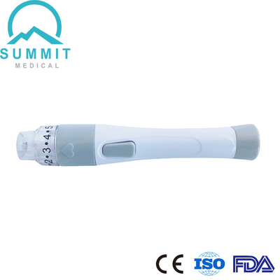 Ясная ручка иглы Glucometer защитного колпачка для собрания крови