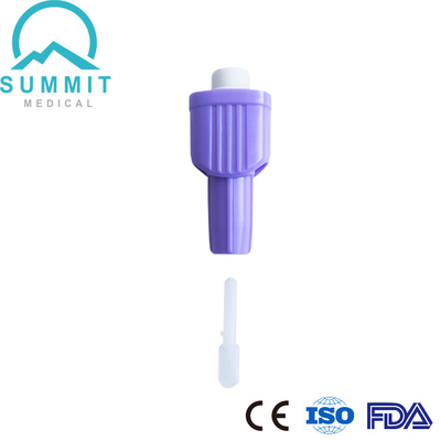 Верхние ланцеты 30G 1.6mm безопасности кнопки для удобного забора крови