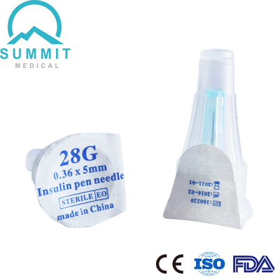 Диабетическая игла ручки инсулина на домашние впрыски 5mm (3/16&quot;) x 28G