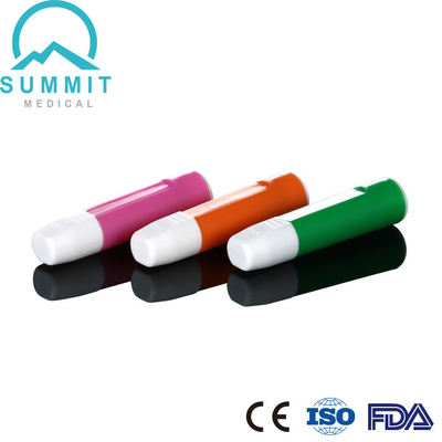 Автоматические Retractable ланцеты 21G 1.8mm 2.2mm безопасности иглы 2.8mm для быстрого теста Covid