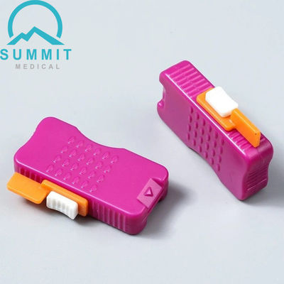 Микро стеревое лезвие пятая палка безопасность ланцет 0,85 мм * 1,75 мм, фиолетовый